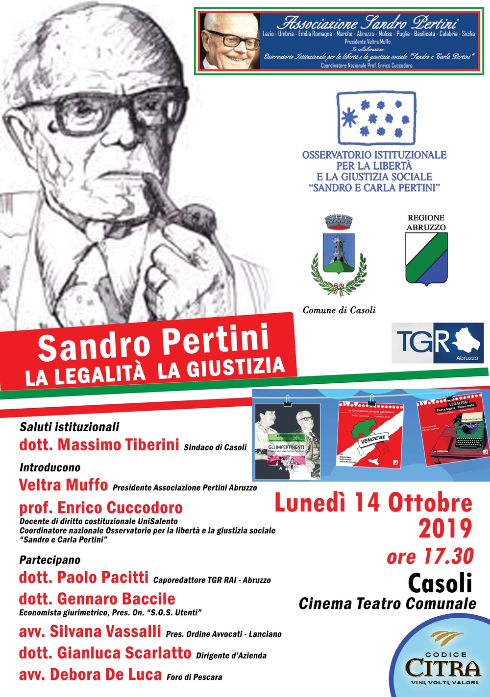 sandro pertini la legalita la giustizia 2019